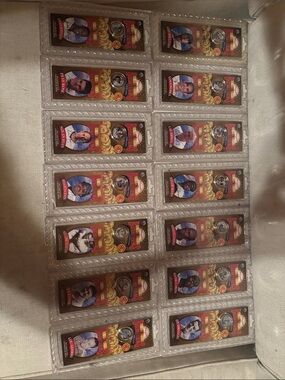 Collector Baseball Pin Card Set - Brown & Gold Packaging